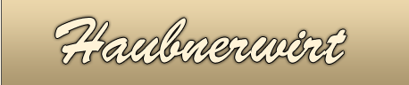 Haubnerwirt - Logo